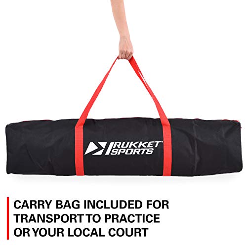 Rukket Basketball 6x10 Adjustable Return Net Guard And Backstop, Hoop