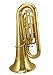 Glory Brass GTU3 3 key B Flat Tuba, Gold finish, with Mouthpiece,Case and Glove,Click to check more choice