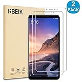 [2 Pack] Xiaomi Mi Max 3 Screen Protector Glass - RBEIK Premium 9H Hardness Anti-Scratch Tempered Glass Screen Protector Xiaomi Mi Max 3