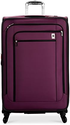 Delsey Luggage Helium Sky 29 Inch Expandable Spinner Suiter Trolley (One Size, Purple)
