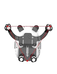 Soporte de teléfono para coche Taoke Panda, soporte de soporte de coche para rejilla de ventilación, compatible con teléfonos móviles de 4,0 a 6,5 pulgadas