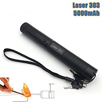 Laser 303 Green, Black Body : Rechargeable High Quality Green 303 Laser Pointer 200mw Laser Pointer Sdlaser Pen Powerful Astronomy Lazer Pointers Pen + Safe Keys