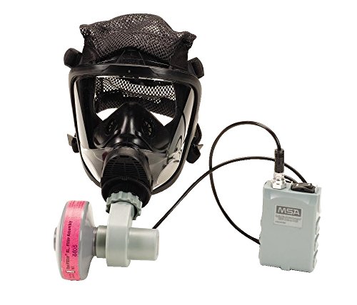 MSA Safety 10023859 OptimAir Mask-Mounted PAPR, Medium