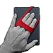 Padlette Grip for iPad Mini Compatible with Kindle Paperwhite, Fire or Any Tablet or e-Reader with Screens 8 inches or Smaller. (D2 Red)