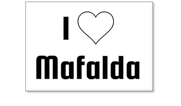 Mundus Souvenirs - Amo Mafalda, Imán para Nevera (diseño 3 ...