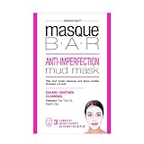 Masque Bar Anti Blemish Mud Mask - 3ct, 0.21 Pound