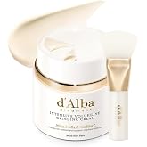 d'alba Piedmont White Truffle Intensive Volufiline Grinding Cream (1.59 oz) | Volufiline 50,000ppm, Vegan Collagen, Vegan Peptide Brush-On Lifting Cream for Smile Lines, Eye Wrinkles Plumping
