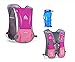 Hydration Pack Vest Backpack | LanLan Light Adjustable Hydration Pack Vest Mochilas - Reflective Stripe - For Unisex Women Men Marathon Race Running Climbing Ski Hiking Cycling Bike