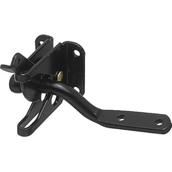 everbilt black heavy duty gate latch