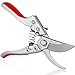 MTNZXZ Pruning Shears Silicone Handle Scissors Professional Bypass Pruners Gardening Cutters Tools SK-5 Steel Blade Clippers Tree Trimmer Efficient Rope Snips