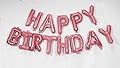 Tytroy 16" HAPPY BIRTHDAY Metallic Foil Birthday Party Decor Balloon Banner