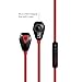 TROND Bluetooth V4.1 Wireless Sports Headphones Sweatproof Running Gym Stereo Earbuds Headset Built-in Mic/APT-X for iPhone 5s 6 6s plus Galaxy S6 S5 and Android Phones - Red