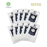 Engery Electrolux S-Bag Classic Vacuum Bag,Replacement Dustbags for Electrolux Vacuum Cleaners Anti-Allergy S Bag EL200F,EL202F,EL4100,EL4200 EL6985 EL7000 EL8500 Philips Tornado Volta AEG (10 Pack)
