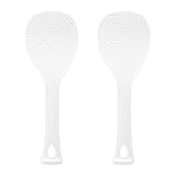 NUTJAM 2 PCS Rice Paddle, Non-Stick Stand-up Rice