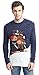 Daisysboutique Men's Holiday Reindeer Snowman Santa Snowflakes Sweater (Large, Skiing)