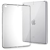 Poetic NEW iPad 9.7 2017/2018 TPU Case Cover With Ultra-Thin Impact Resistant Flexible Soft Transparent TPU Case for Apple iPad 9.7 2017/iPad 9.7 2018 Clear
