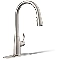 KOHLER K-597-VS Simplice Kitchen Faucet, One Size, Vibrant Stainless