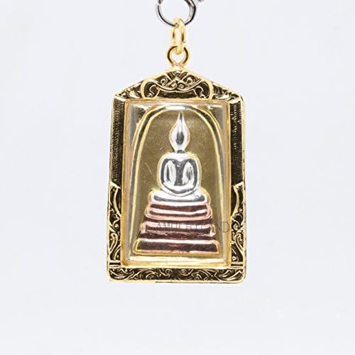 Thai Buddha amulet pendant Phra Somdej Wat Rakhang,good luck , Fortunately.(No.2)