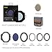 NiSi V6 Filter Holder,V6 100mm System Filter Holder Kit with NC Landscape Circular Polarising Filter(CPL),Adapter Rings Storage Bag Lens Cap V6 Holder