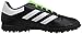adidas Men's Goletto VI TF Soccer-Shoes, Black/White/Solar Green, 9 M US