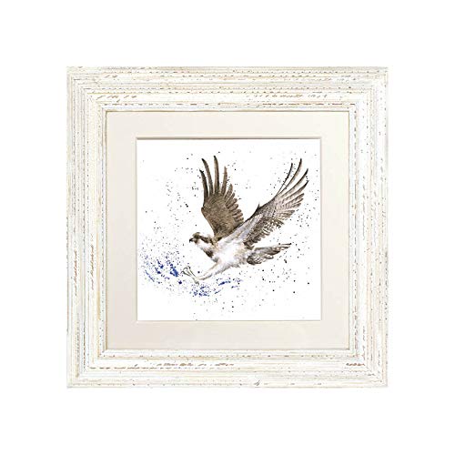 Wrendale Designs - 'Gone Fishing' Framed Card - White