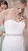Handmade Crystal Rhinestone Braided Wedding Bridesmaid Dress Belt for Bridal Dress
