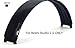 Replacement Top Headband Pad Cushions Repair Parts for Beats Studio 2.0 Wired / Wireless Over Ear Headphone (Black)