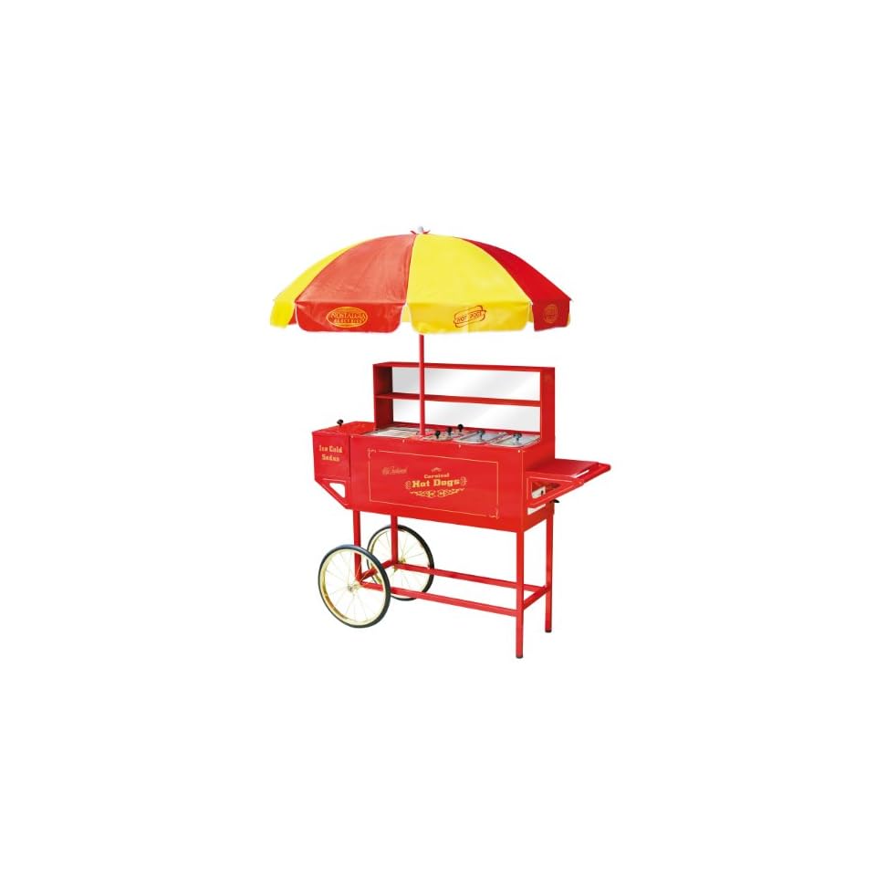Nostalgia Electrics HDC701 Vintage Collection Carnival Hot Dog Cart