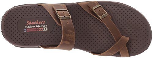 Skechers-Womens-Reggae-Carribean-Double-Buckle-Toe-Thong-Slide-Sandal