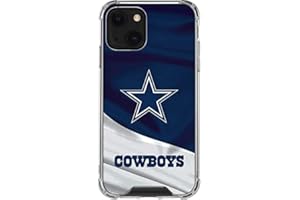 Skinit Clear Phone Case Compatible with iPhone 13 - Officially Licensed NFL Dallas Cowboys Design