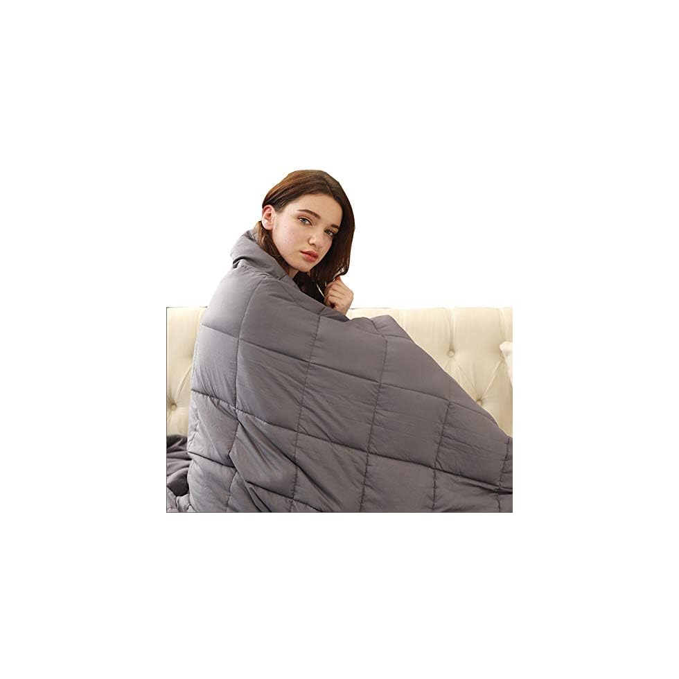 TEERFU Weighted Blanket for Adult/Teenager Weighted Therapy Anxiety