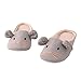 bestfur Women's Cute Soft Sole Cozy Cotton House Slippers, 6-7.5, Mouse