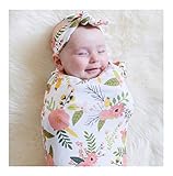 Mummyhug Newborn Receiving Blanket Swaddle Sack Baby Props with Headband