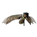 Bird-X Prowler Owl Decoy with Moving Wings Realistic Bird Scare