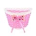 Forfar Outdoor Bicycle Bags Panniers Bike Bowknot Front Basket For Children Girlthumb 4