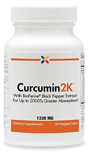 Stop Aging Now Curcumin2K Formula with BioPerine Black Pepper, 1330 MG, 60 veggie caps (3-Pack) Stop Aging Now Curcumin2K Formula with BioPerine Black Pepper, 1330 MG, 60 veggie caps (3-Pack)