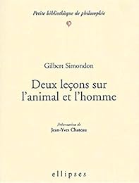 Deux leçons sur l'animal et l'homme