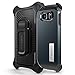 Spigen Belt Clip Case Galaxy S6/S6 Edge Case with Easy Clip-On and 360 Degree Rotation for Galaxy S6/S6 Edge 2015 - Black