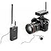 Saramonic Wireless Lavalier Microphone, SR-WM4C 4-Channels VHF Lapel Mic System (200' Range) Compatible with DSLR Camera Canon Nikon Sony Panasonic DV Camcorders Audio Recorder
