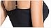 ZKESS Women's Sleeveless Plunging V Neck Cocktail Bodycon Dress One Size Black