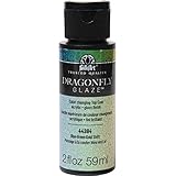 FolkArt Dragonfly Glaze Multi-Surface Paint, Blue-Green-Gold