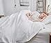 SORMAG Duvet Cover Queen White Microfiber with Zipper Close Duvet Cover Set 3 Piece (90x90)