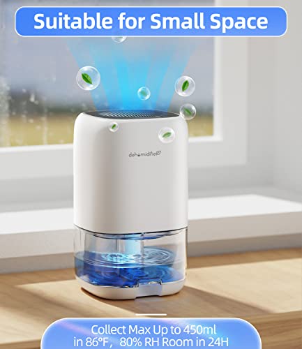 Dehumidifier,TABYIK 35 OZ Small Dehumidifiers for Room for Home, Quiet ...