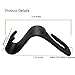 Car Headrest Hook,SOHOU 4pcs Vehicle Universal Car Back Seat Headrest Hanger Storage Hooks for Bag Purse Cloth Grocery(Black -Set of 4) (black)