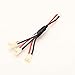 HOBBYTIGER Upgrade MJX X101 Lipo Battery 7.4V 1200mAh 30C (3 PCS) + AC Balance Charger +3in1 Charging Cable Quadcopter Parts