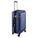 DELSEY Paris Cruise Lite Hardside Carry On Expandable Spinner Suitcase with Front Pocket & Lock, Blue, One Size