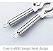 ChirRay Multifunction Jar Opener 304 Stainless Steel Handy Screw Cap Multi-purpose Can Bottle Lid Grip Wrench Helper