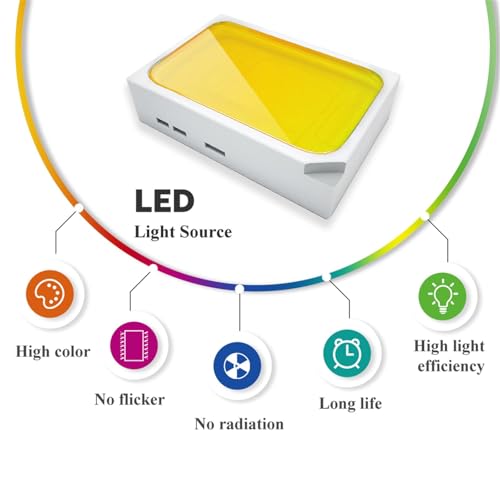 CANMEIJIA Outdoor and Indoor LED Wall Light 8 W, Waterproof Wall Lamp IP65 Warm White 3000 K, Modern Aluminium Up Down for Garden, Living Room, Hallway and Terrace, Pack of 2, 22 cm