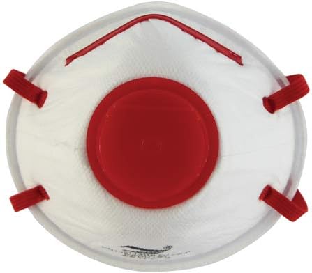 Moulded respirator valved FFP3 NR anti-pollution dust masks. Price each