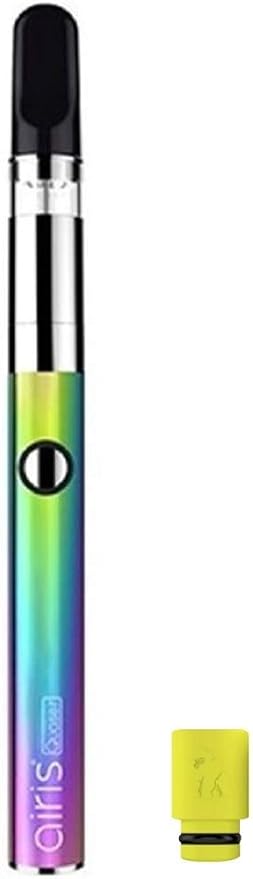 Amazon 電子タバコ ヴェポライザー ペン型 510規格 ペンタイプ ワックス用 Airistech Airis Quaser エアリステック エアリスクエーサー Vape スターターキット プレゼントドリップチップ付 レインボー Airistech 電子たばこ セット スターターキット